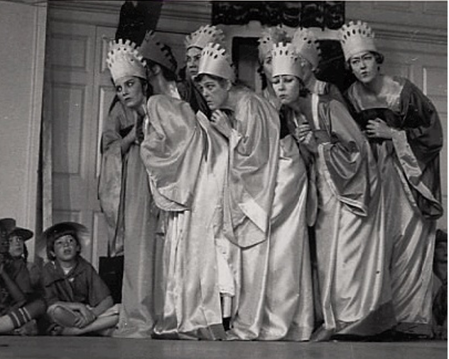 The Emperor and the Nightingale — 1982 Yale University production photo